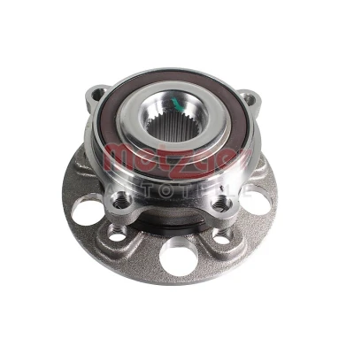 Immagine di METZGER WM 2364 Kit cuscinetto ruota Assale posteriore con mozzo portaruota, anello sensore magnetico integrato 148mm