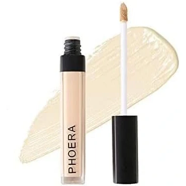 Immagine di Phoera Correttore a copertura totale Finitura opaca altamente pigmentata Crema idratante Aiuta controllare l&#039;olio in eccesso 20 g (confezione da 1) 102 Neutro