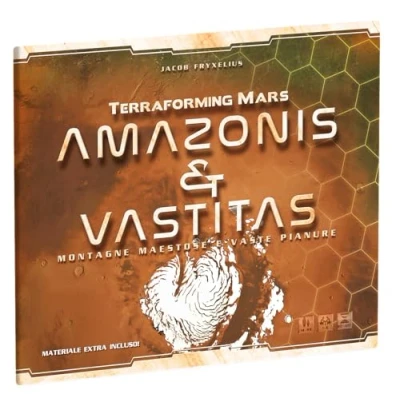 Immagine di Terraforming Mars. Espansione Amazonis &amp; Vastitas. Gioco da tavolo