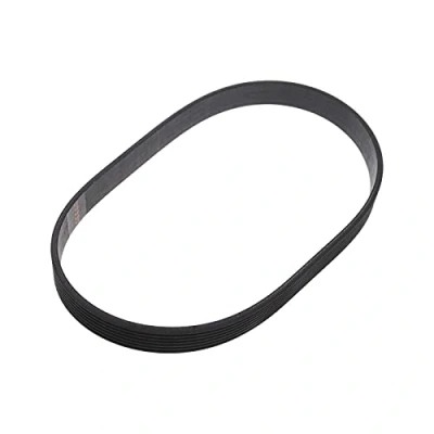 Immagine di OTOTEC Cinghia dentata sincrona ad anello chiuso in gomma, larghezza 16 mm, 7PJ490 compatibile con tosaerba rotanti QUALCAST
