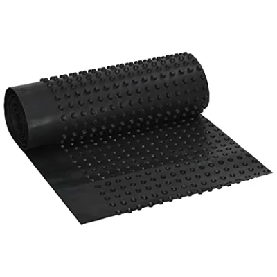 Immagine di vidaXL Foglio di Drenaggio Pellicola Drenante Isolante per Fondamenta Robusto Solido Resistente Durevole Efficace Pratico in HDPE 400 g/m² 0,5x20 m