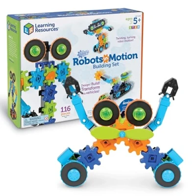 Immagine di Learning Resources Robot in Movimento Gears Gears, STEM, Giocattolo Robot, Dai 5 anni avanti