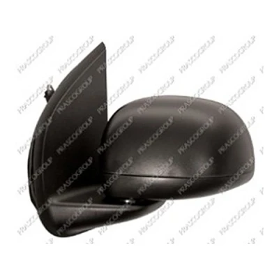 Immagine di Specchio retrovisore esterno Prasco FT1247104 Sx nero elettrico convesso FIAT: Panda III Hatchback