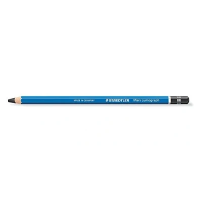 Immagine di STAEDTLER Mars Lumograph Set di 3 matite carta 100 miniere, 2 mm, blu 8B