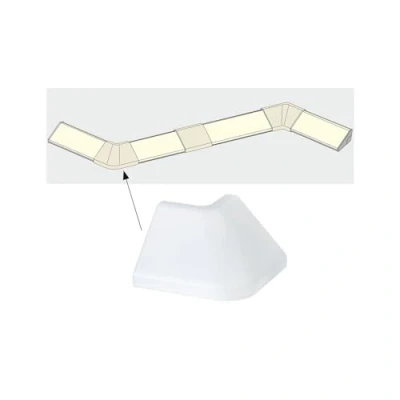 Immagine di Paulmann 70265 Delta Connettore angolato per profilo, angolo esterno (L x A P) 3.5 2.1 cm 2 pz.
