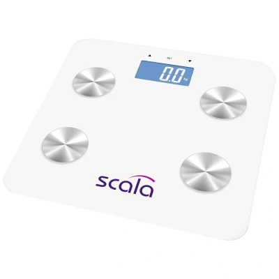 Immagine di Scala SC 4280 Bilancia per lanalisi corporea Portata max.=180 kg Bianco