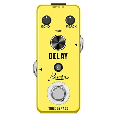 Immagine di Rowin Guitar Delay Pedal Analog Classicl Effect with True Bypass Switching, Fully Circuit Universal for