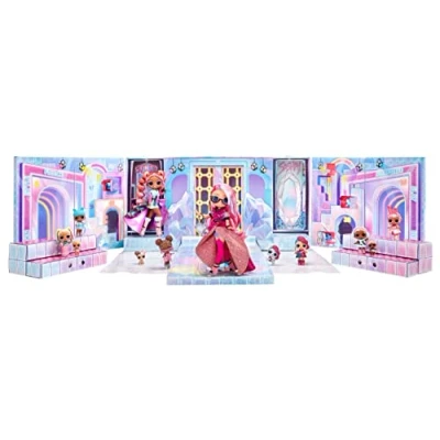 Immagine di LOL Surprise Fashion Show Mega Runway Playset 4 in 1 con 80 sorprese tra cui 12 bambole, moda, accessori e altro Più di 1500 look Mix &amp; Match Da collezione Età: 4+ anni