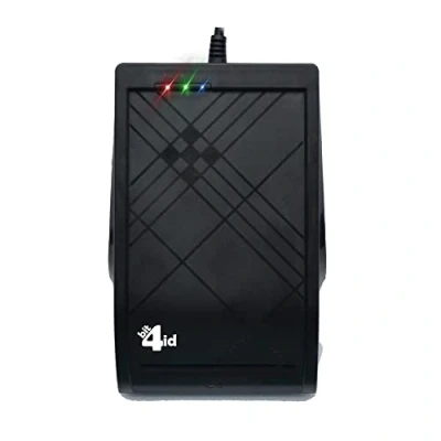 Immagine di Bit4id Lettore carte contact e contactless per leggere CIE 3.0, Tessera Sanitaria, smart card di Firma Digitale miniLector Plus connessione USB Compatibile con Windows, Mac, Linux