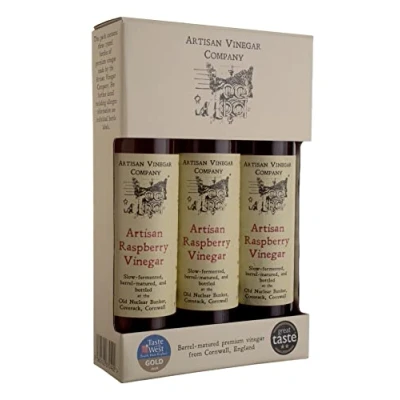 Immagine di Artisan Raspberry Vinegar (Aceto di Lamponi) 3x250ml
