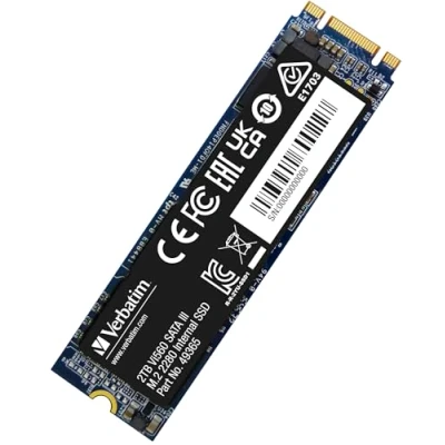 Immagine di Verbatim Vi560 S3 2 TB Memoria SSD interna SATA M.2 2280 6 Gb/s, III Dettaglio 49365