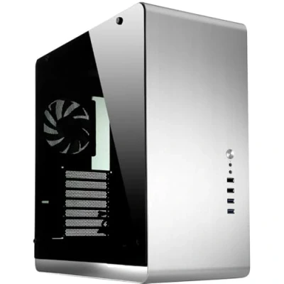 Immagine di Jonsbo Case Medio Torre ATX UMX4 con Pannello in Vetro (Argento)