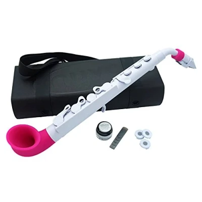 Immagine di Nuvo Instrumental n510jwpk Bianco con rifiniture rosa jsax