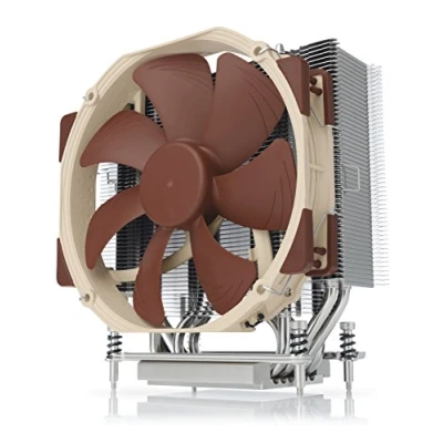 Immagine di Noctua NH U14S TR4 SP3, Dissipatore di Calore Qualità Premium per CPU, sTRX4/TR4/SP3 AMD (140 mm, Marrone)