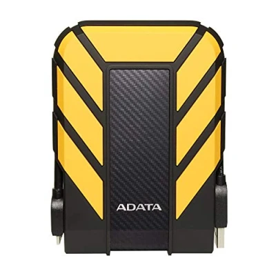 Immagine di ADATA HD710 Pro HDD esterno Portatile 1TB, Unità Rugged, Resistente all&#039;Acqua, Polvere e Cadute, per Mac, PC Desktop, Workstation Portatili, USB 3.2 Gen1, Giallo