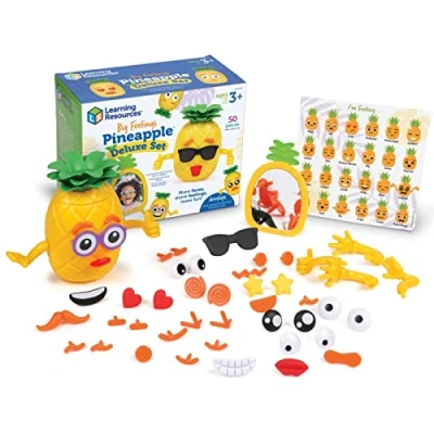 Immagine di Learning Resources Set Deluxe Ananas dei Sentimenti, Giocattoli Socio emotivi per i più Piccoli, sensoriali Bambini autistici, Materiali la logopedia