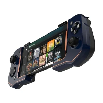 Immagine di Turtle Beach Atom Cobalto Senza fili Controller di gioco mobile con Bluetooth e Controlli in Stile Console per il Cloud Gaming su iPhone