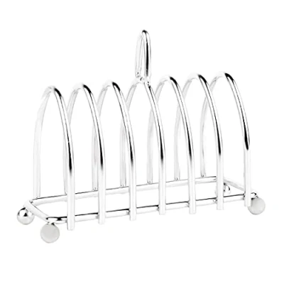 Immagine di Toast rack 135 x 155 80 mm e pane fetta del supporto da portata
