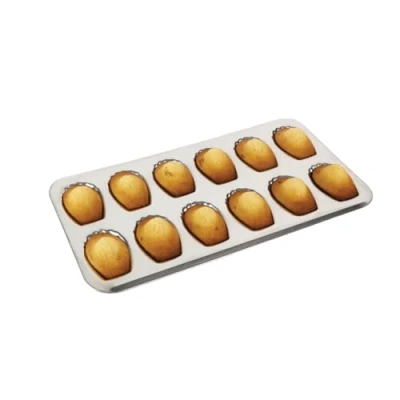 Immagine di Gobel Madeleine Sheet Pan Stampo per madeleines, Placcato Stagno, Grigio, L