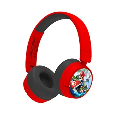 Immagine di OTL Technologies MK0983 Mario Kart Cuffie Wireless Bambini Rosso