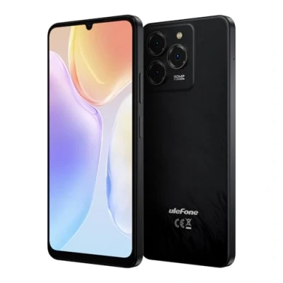 Immagine di Ulefone Android 14 Cellulare NOTE 20 PRO, 6,75&#039;&#039; HD+ Grande Schermo, 8GB RAM+256GB ROM, 50MP+8MP+2MP, Smartphone DUAL SIM, Batteria 6000mAh, Impronte Digitali+Riconoscimento Facciale, GPS, Nero