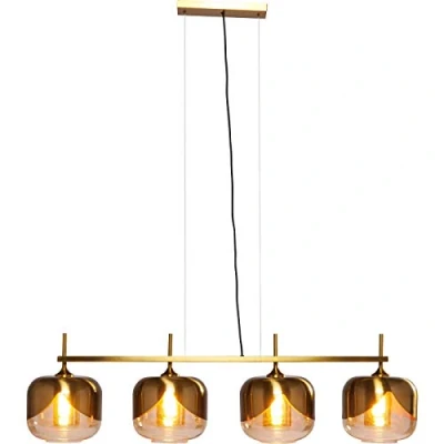 Immagine di Kare Design Lampadario Gold Goblet Quattro, Oro, Ø25Cm, Lampadine Non Incluse
