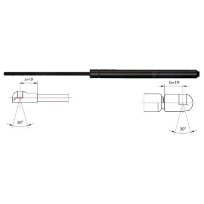 Immagine di METZGER 2110341 Pistoncini portellone 340 601,5