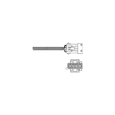 Immagine di DELPHI ES20308 12B1 Sonda lambda planare, riscaldato CITROËN: C3 II, III, Saxo Hatchback, PEUGEOT: 207 206 Hatchback