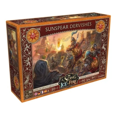 Immagine di CMON A Song of Ice &amp; Fire Derwische von Sonnspeer Game Thrones dominio Gioco, Colore Multi Colored, 9. Martell Erweiterung, CMND0245
