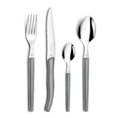 Immagine di Amefa Sky Set di Posate da 24 Pezzi, Acciaio Inossidabile, Grigio, 14 x 7,5 24,5 cm, unità
