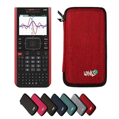 Immagine di CALCUSO Pacchetto Base rosso con Calcolatrice Grafica TI Nspire CX II T CAS