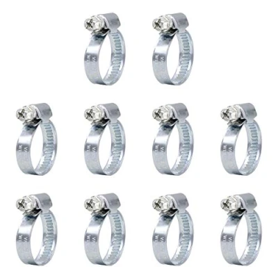 Immagine di VARIOSAN Fascetta Stringitubo Set 11077, 10 pezzo, Campo di serraggio 16 27 mm, Larghezza 9 W1