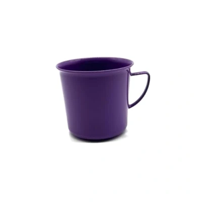 Immagine di Kimmel 21 000 1609 1 Tazza da tè con Manici, Riutilizzabile, infrangibile, 330 ml, Plastica, Viola