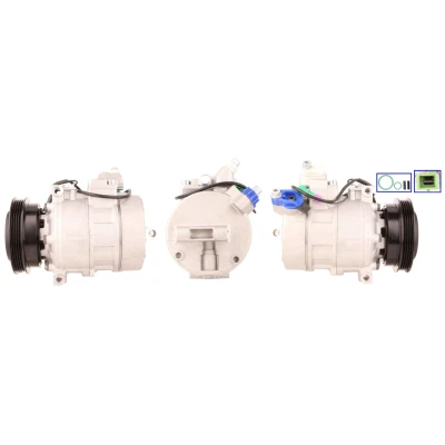 Immagine di ELSTOCK 51 0007 Compressore Aria Condizionata PAG 46 R 134a con guarnizioni VOLKSWAGEN: Passat B5 Variant, GP Sedan