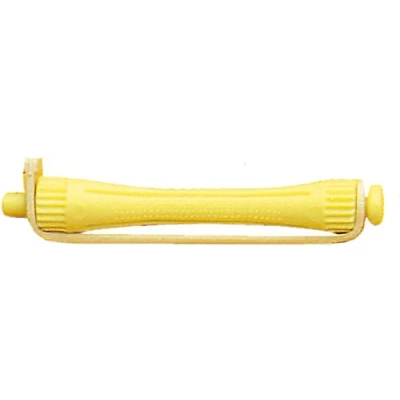 Immagine di Fripac Medis FPS 5K Bigodini per permanente, modello corto, 12 pezzi, diametro: 8 mm, colore giallo