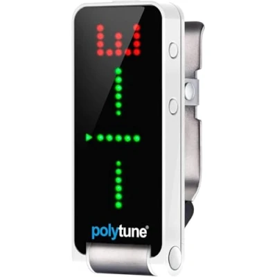 Immagine di TC Electronic POLYTUNE clip nero Accordatore a polifonico brillante con accordatura stroboscopica