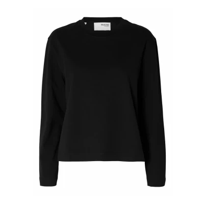 Immagine di Selected Femme Maglietta a manica lunga, Donna, Taglia: Medium, Black