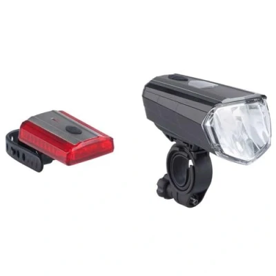 Immagine di Büchel Sky Valley 100/70/40/10 Lux, LCD Display LED della Batteria Set di luci, Nero/Metallizzato, One Size