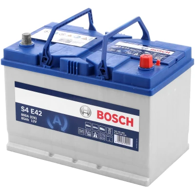 Immagine di BOSCH 0 092 S4E 420 Batteria avviamento 12V 85Ah 800A B01 MAZDA: CX 5 I, II, 3 Hatchback, TOYOTA: RAV4 IV SUV, MITSUBISHI: ASX OUTLANDER
