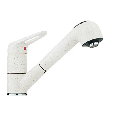 Immagine di Franke 1150030731 Miscelatore Monocomando 740 Per Lavello Cucina, Colore: Bianco Ghiaccio