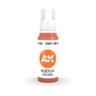 Immagine di AK Interactive 3rd Gen Acrylic Cadmium Red 17ml