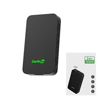 Immagine di CarlinKit 5.0 adattatore Wireless Android Auto/Carplay Ultima versione 2023 Connessione due canali Compatibile Auto CarPlay/Android (2016 2023)