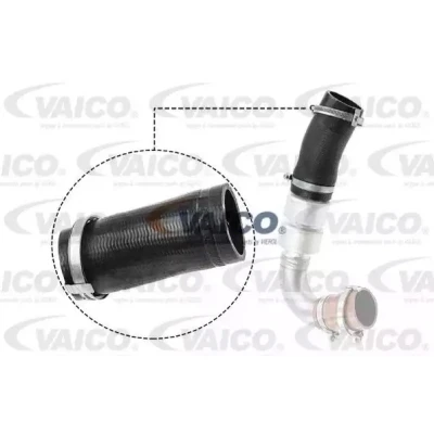 Immagine di VAICO V25 1036 Manicotto Turbina Gomma con anima di tessuto Q+ qualità primo fornitore FORD: KUGA 1, S Max Mk1, Galaxy Mk2 MPV