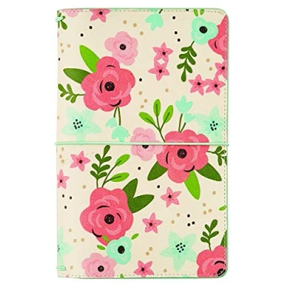 Immagine di Simple Stories Bloom Taccuino da viaggio in materiale sintetico, multicolore, 25,5 x 15,1 2,9 cm