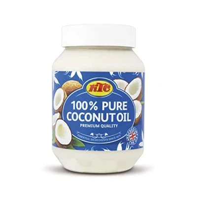 Immagine di Ktc 100% Pure Coconut Multipurpose Oil 500ml Jar x 3 Qty (pack of 3) Used f... by
