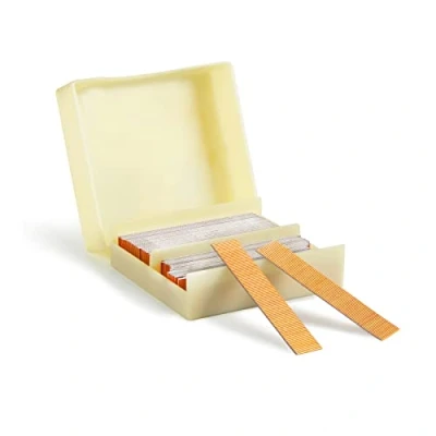 Immagine di KIMSING P612 chiodi in rame, 23 gauge 10000 PCS/scatola, 12 mm di lunghezza senza testa, adatti per chiodatrici ad aria compressa e pinne potenza