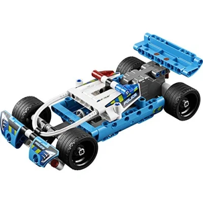 Immagine di LEGO Technic Inseguimento della Polizia, Macchina Dotata di Motore Pull Back, Set da Costruzione per Bambini e Bambine dai 7 Anni in su, 42091