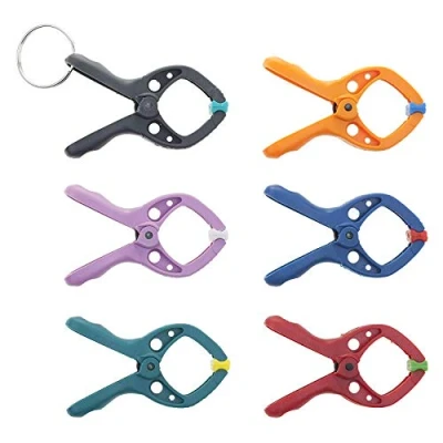Immagine di 6 mini morsetti a molla microfix Wolfcraft 3420000 Apertura (max.):20 mm