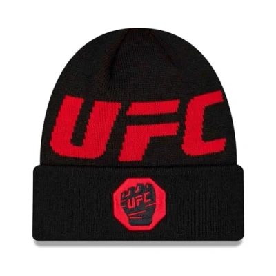 Immagine di New Era Berretto invernale Beanie UFC MMA Core Cuff nero, Nero , Taglia unica