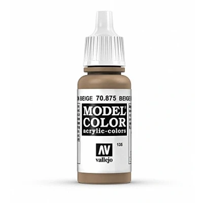 Immagine di Vallejo 70.875 Colore Acrilico Opaco , Marrone (Beige Brown), 17 ml, 1 Pezzo